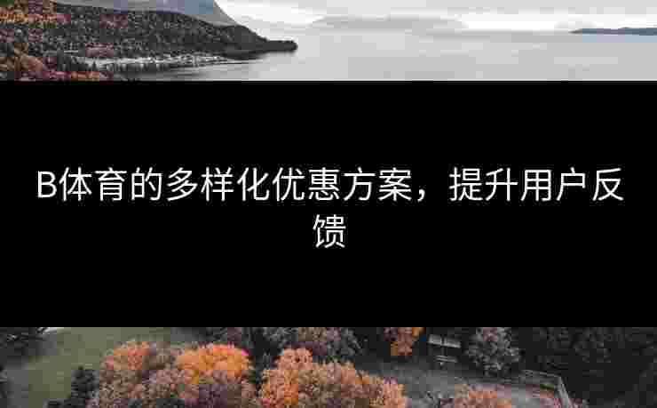 B体育的多样化优惠方案，提升用户反馈