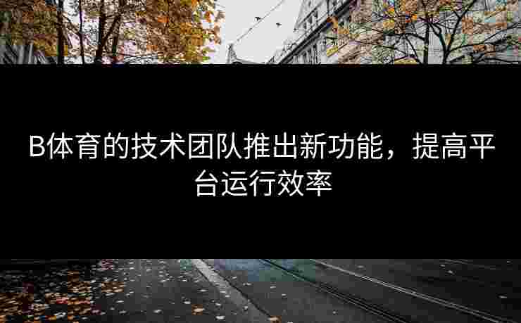 B体育的技术团队推出新功能，提高平台运行效率